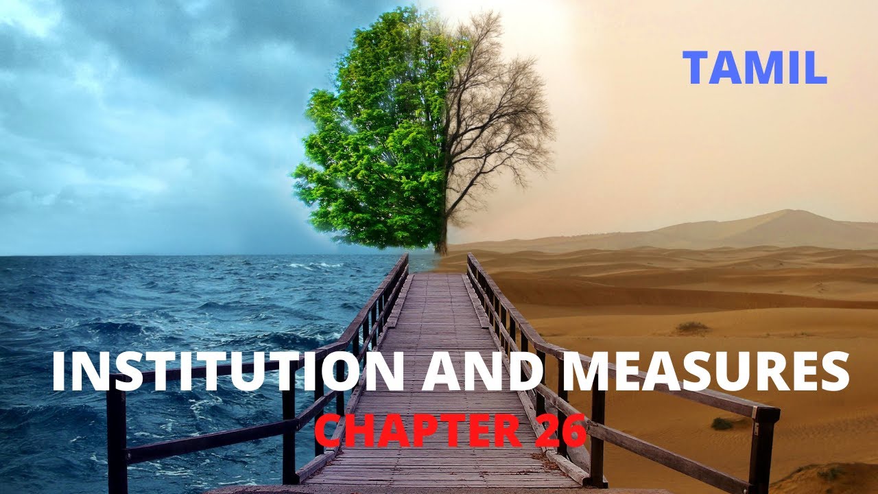 INSTITUTION & MEASURES (TAMIL) CHAPTER 26 /Shankar IAS Book Environment