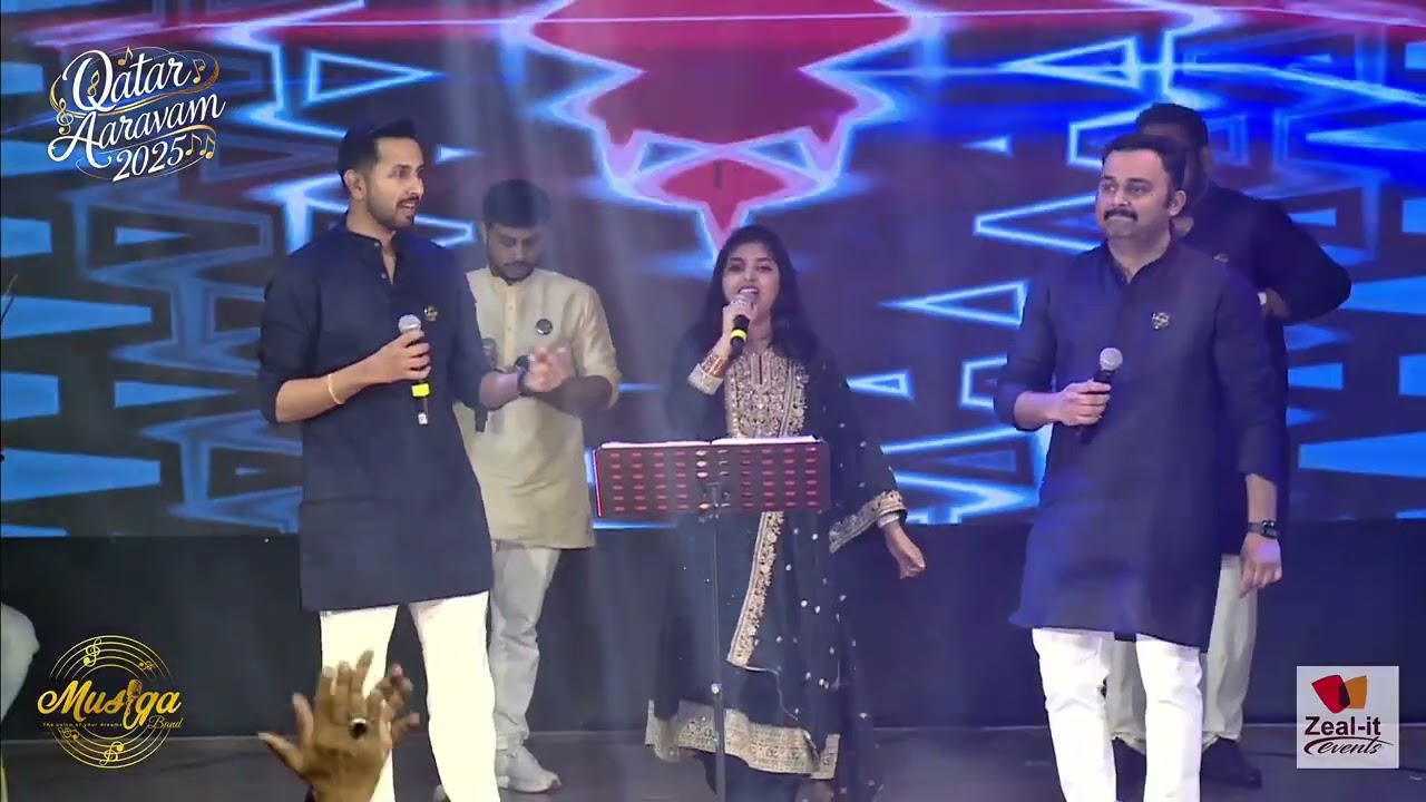 Oh Mumbai -Malayalam song live by Arun Sreekumar & Vishnu Saseendran |Musiqa Band |Zeal it events 