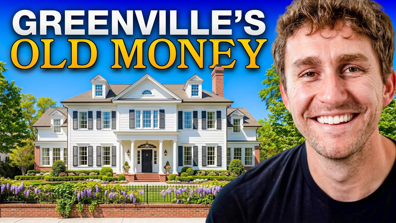 Where Greenville SC's Old Money lives