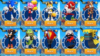 Sonic Dash 2 Sonic Boom - All 7 Characters Unlocked & Fully Upgraded Hack unlimited Rings Mod Shadow screenshot 4
