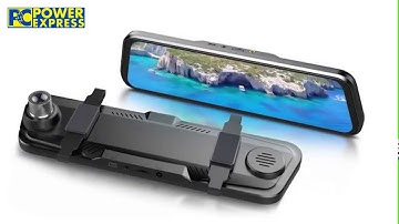 10" LCD (Touch Screen / Night Vision) Car Rear-View Mirror