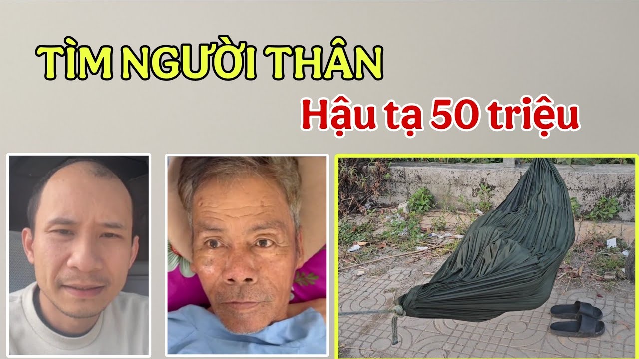 ( 2569 ) Người đàn ông bí ẩn nằm trên võng là ai ?  3 trường hợp thất lạc muốn tìm người thân