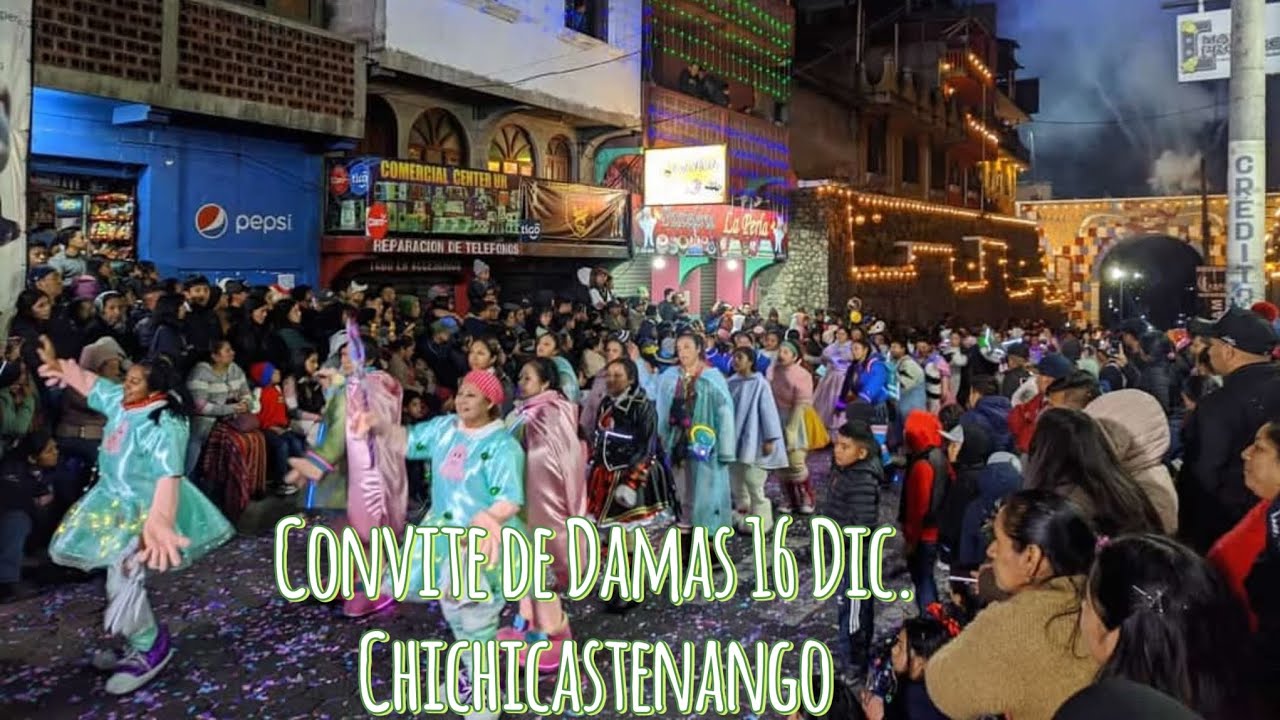 Última presentación del Convite de Damas 16 Dic. Chichicastenango con Grupo La Tropa