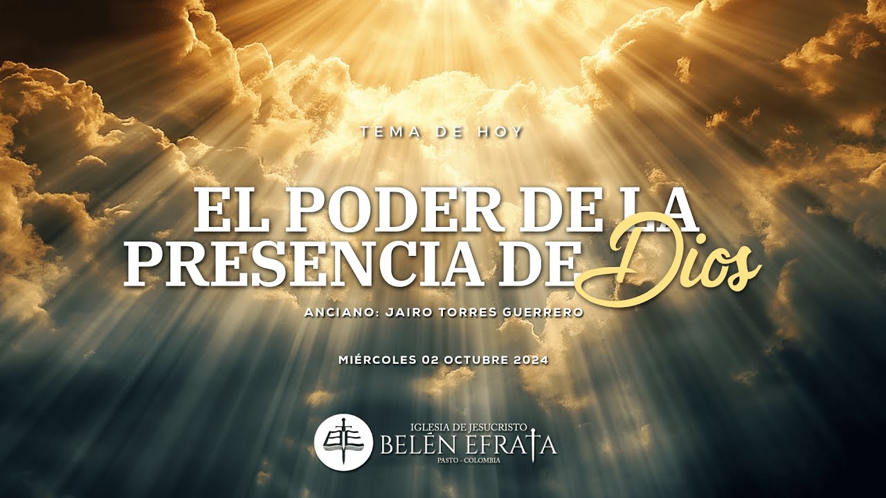EL PODER DE LA PRESENCIA DE DIOS | CULTO EN VIVO 02 OCTUBRE 2024 - YouTube