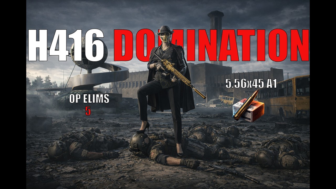 Комментарии к игровому процессу H416 DOMINATION | Arena Breakout: Infinite