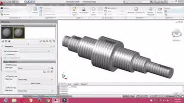 How to make 3d shaft modeling using AutoCAD || CWPS MECHANICAL ||