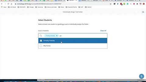 Individually Assign Folders in Schoology