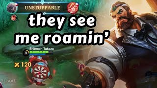 They Hatin This Actually Op Roam Pick Baxia Mobile Legends Shinmen Takezo