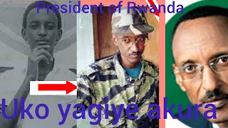 H.E Paul kagame kuva avutse ,imyaka itanu y'ubutasi mugihe cyo kubohora urwanda   akaba president 🇷🇼