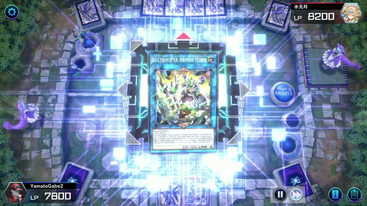 Beetrooper Ballpark OTK after getting hit by giant rock - Yugioh Master Duel