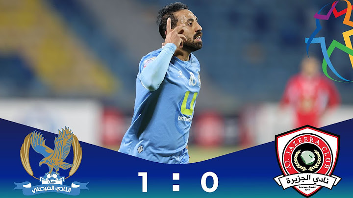 ملخص وأهداف مباراة الجزيرة و الفيصلي 0-1 | الدوري الأردني للمحترفين - سي أف أي | 2024-2025