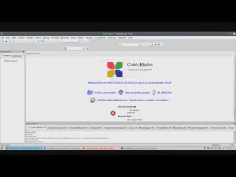 Code::Blocks IDE for Fortran: First steps (Linux)
