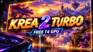 Krea 2 Turbo on FREE Google Colab T4 GPU — EasyComfyUI Tutorial
