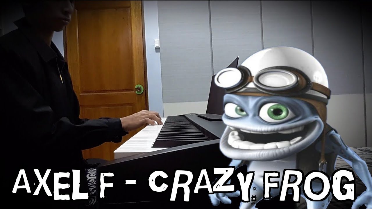 Axel F Crazy Frog Piano Cover YouTube
