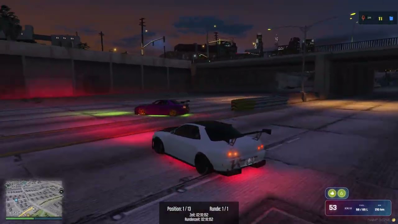 [GTA/Place+] Rennen bis unfall