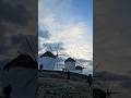 Mykonos windmills #shorts #viralshorts #travel