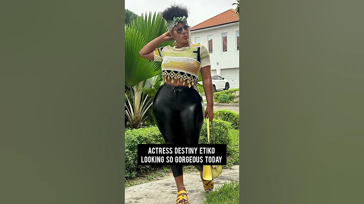 Actress Destiny Etiko Looking So Gorgeous Today #celebritynews #trendingpost #trendingvideo