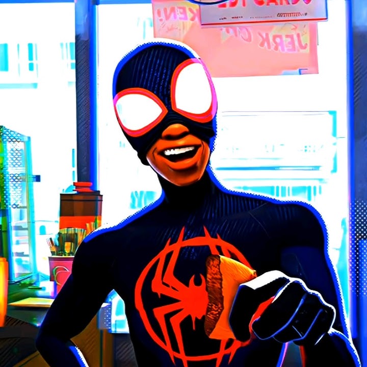 Miles Morales Edit - Sunflower #milesmorales #sunflower #spiderman #spiderverse #edit #edit