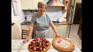 CROSTATA DI FRUTTA - RICETTA DELLA NONNA MARIA