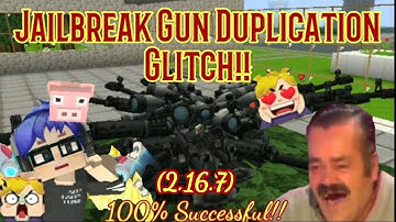 Jailbreak New Duplication Glitch 😍🥰🌹 (2.16.7) Blockman Go Adventure