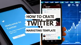 How to Create TWITTER marketing on Canva