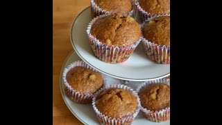 Easy Vegan Apple Muffins - Dairy and Egg Free