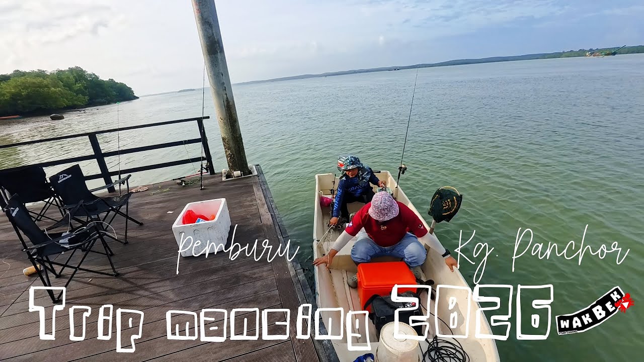 Trip mancing ikan di kampung panchor ‼️Misi renew lesen musim #2026 ‼️ sembat sampai baring #43