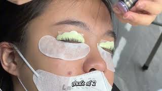 👀Follow along with the basic eyelash curling steps by EvaXinh students #EvaXinh #EyelashExtension... screenshot 2