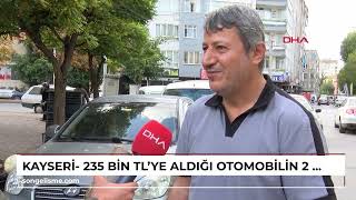 Kayseri- 235 Bin Tlye Aldığı Otomobilin, 2 Aracın Birleşimiyle Yapıldığı Ortaya Çıktı