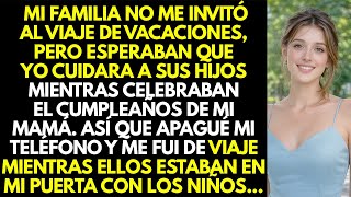 Download Lagu La familia no me invitó al viaje pero esperaban que yo cuidara a sus hijos mientras ellos celebraban MP3