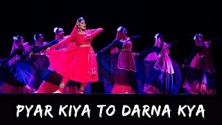 Pyar Kiya To Darna Kya | Mughal-E-Azam | Bollywood Kathak | Semi Classical Dance | Studio J