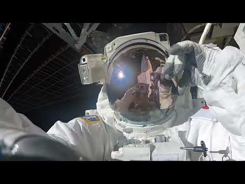 NASA Releases Spacewalk Footage From Astronauts Outside International Space Station