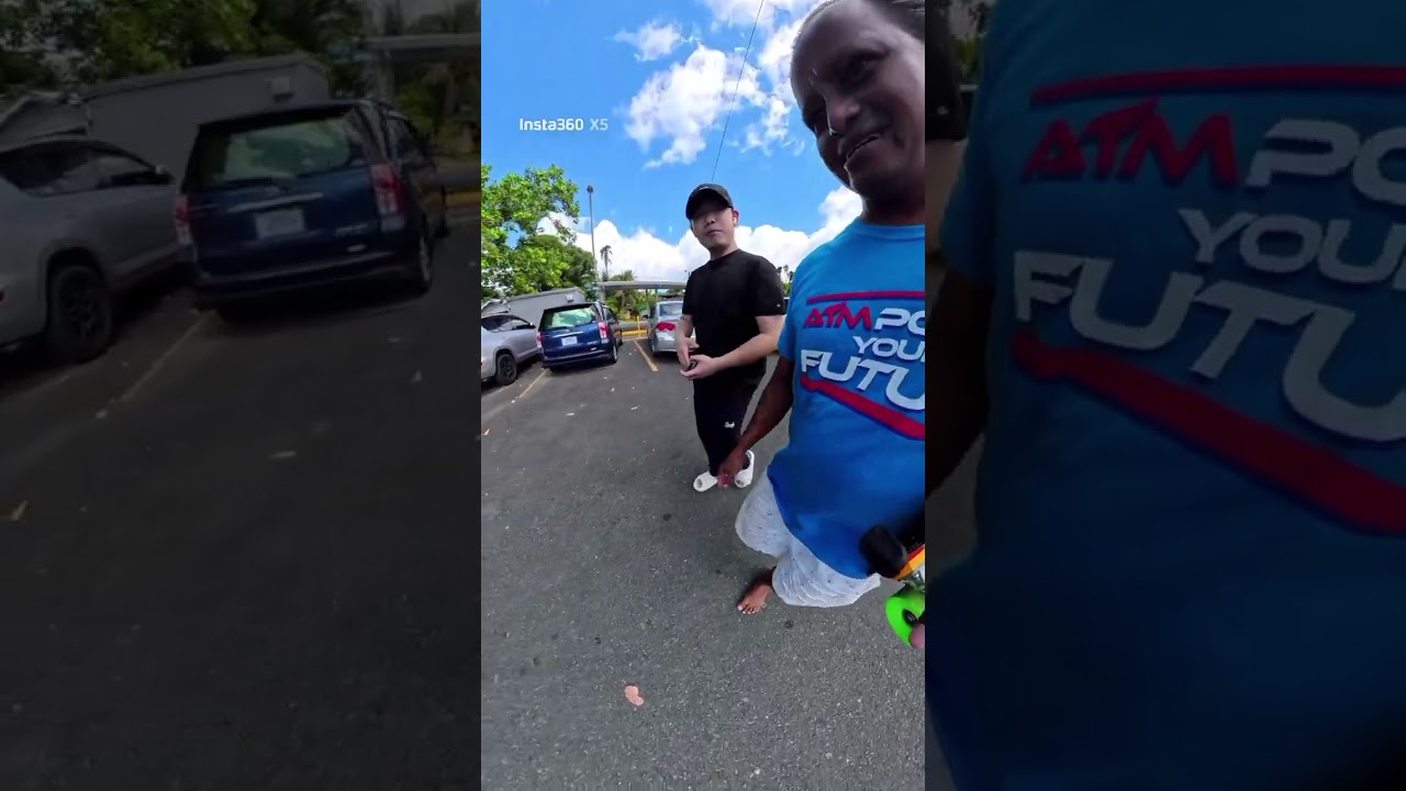 Checking out the new office building in Koror