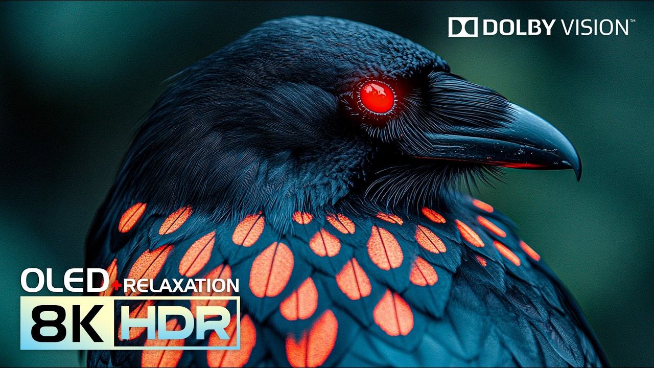 Unreal 8K OLED Video | 16K HDR 240FPS | Dolby Vision (8K/4K Video TV)