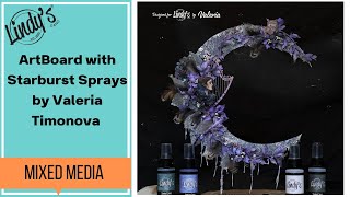 ArtBoard with Starburst Sprays by Valeria Timonova