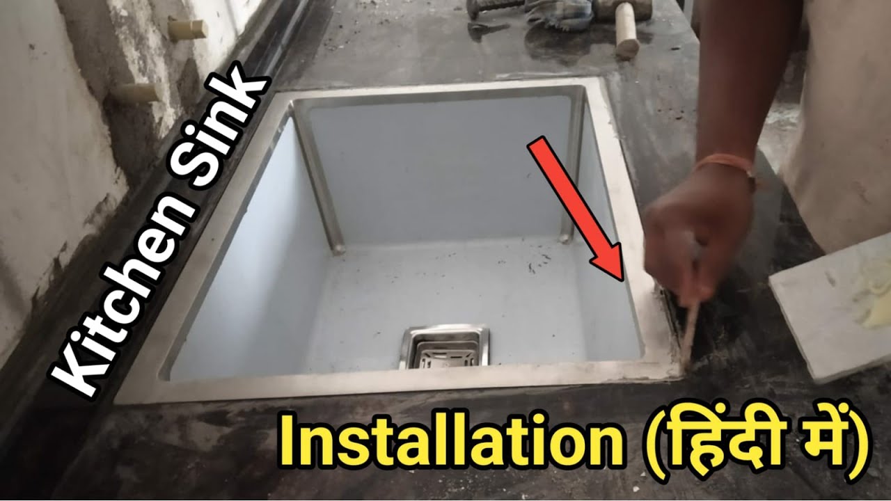 How to Install Kitchen Sink in Grenite Counter Undermount Sink