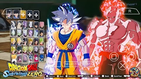 New DBZ TTT Mod Dragon Ball Sparking Zero Mobile PPSSPP Mod Android