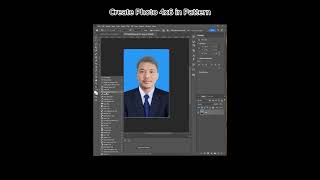 Part1:  How to create photo 4x6 in pattern, Photoshop 2025, well done 100%, Amazing Tips. #howto