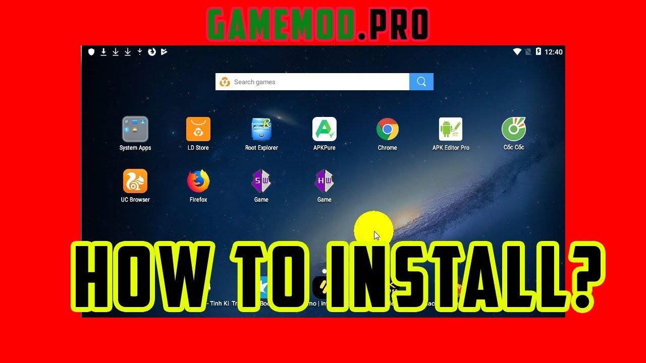 How To Download Install Game Android Mod On Gamemod Pro Youtube