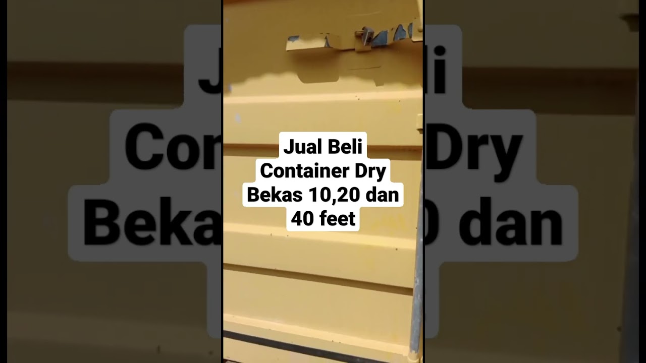 Jual Beli Container dry dan Kontainer Bekas Modifikasi di Surabaya Kualitas Terbaik Harga Terjangkau