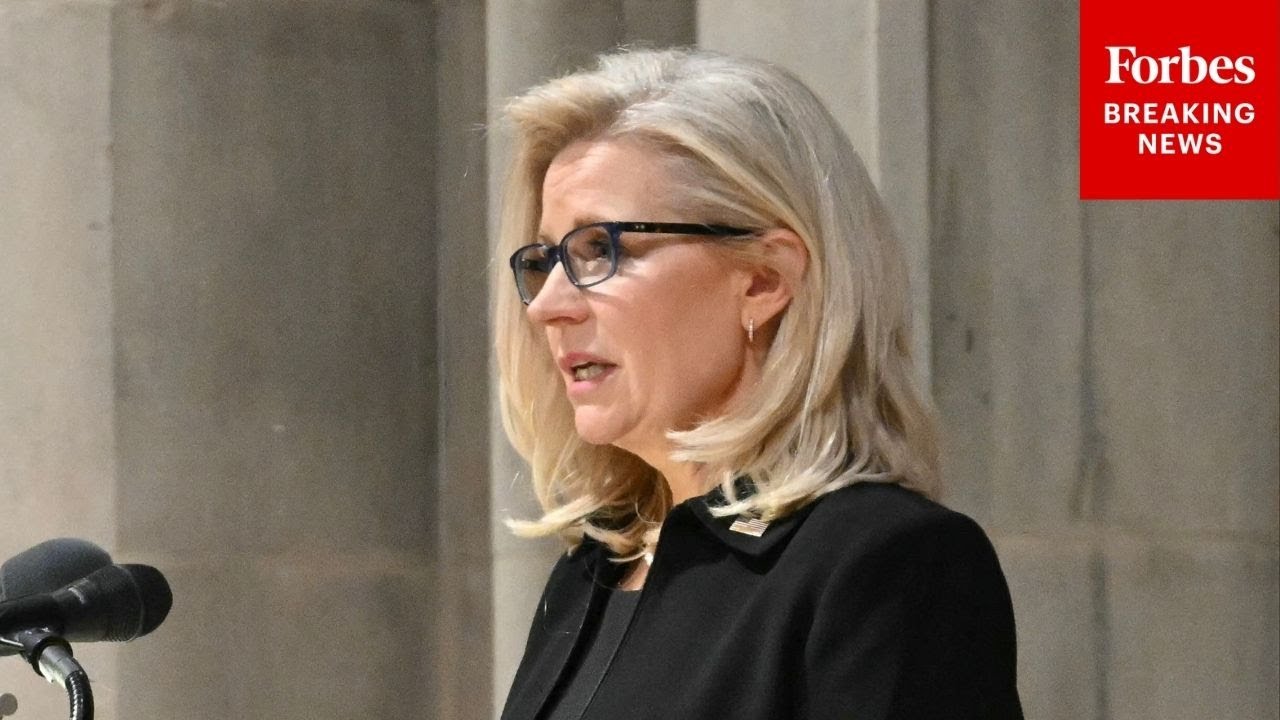 JUST IN: Liz Cheney Delivers Heartfelt Eulogy For Her Father, Former Vice President Dick Cheney
