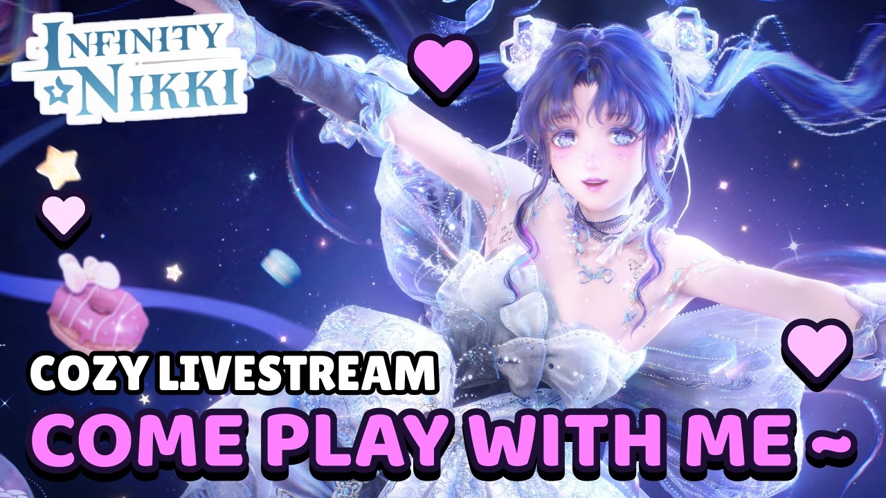 [DROPS] 2.3 HYPE!! styling, outfit requests, exploring🏮 Infinity Nikki cozy sesh 🖤 #infinitynikki