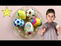 Как украсить пасхальные яйца без красителя  с детьми!
