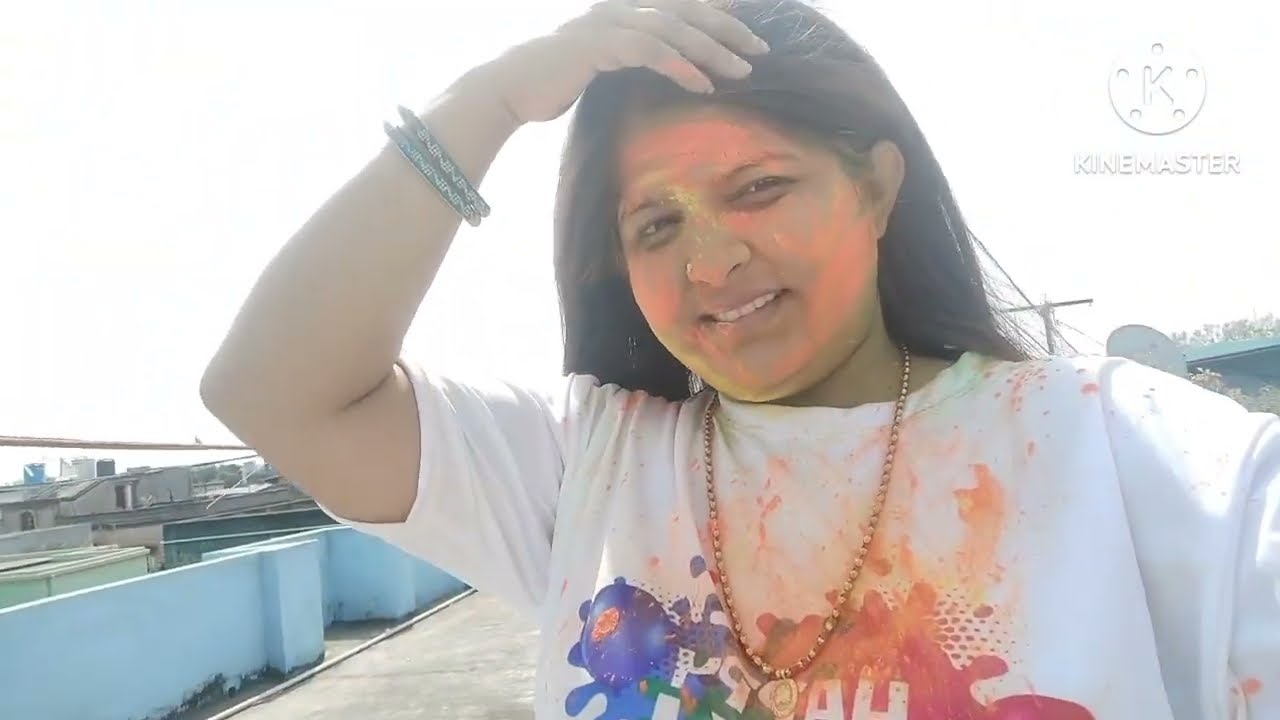 (Vlog-2) after marriage first Holi celebration 🎊 #holiday #rangokatyohar #buranamaanoholihai 🫶