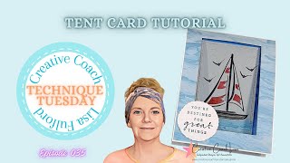 🔴TENT CARD TUTORIAL - STAMPIN' UP TECHNIQUE TUESDAY
