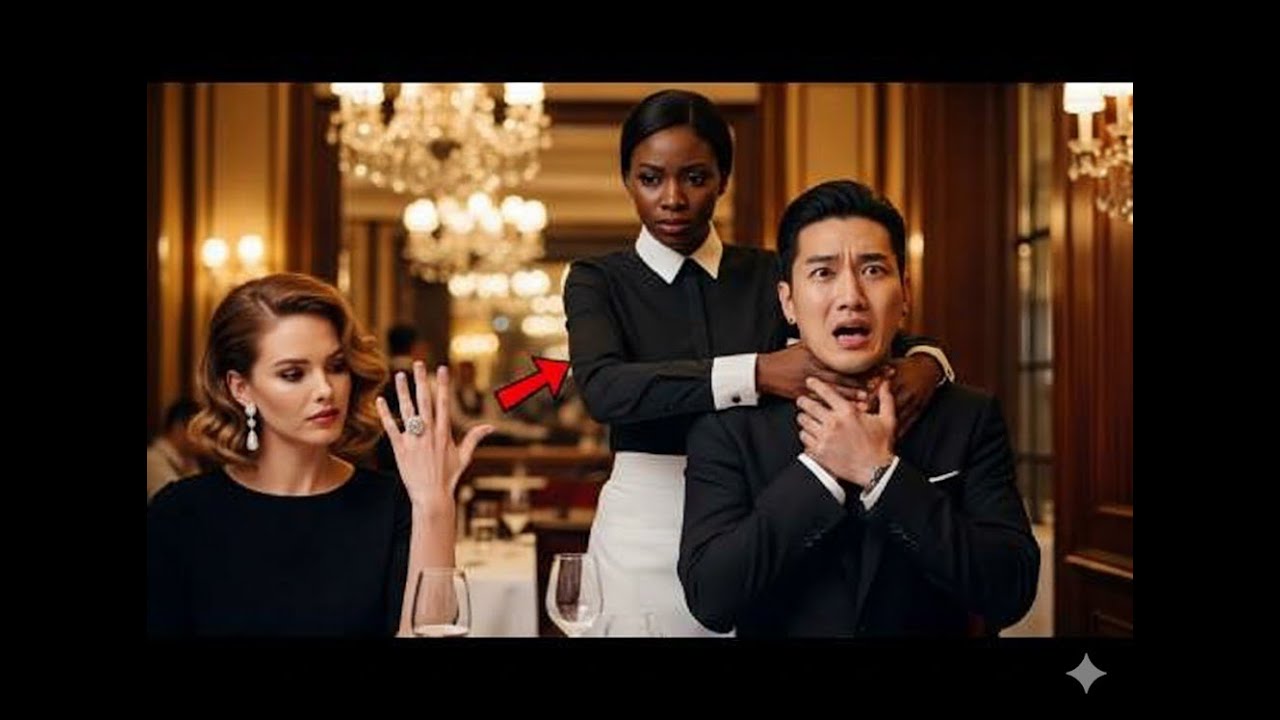 Black Waitress Saves a Choking Korean Mafia Boss—While His Fiancée Only Cares About Her Diamond Ring
