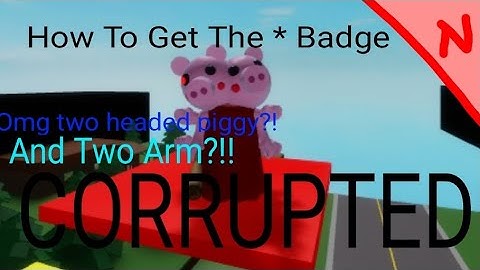 How To Get The * Badge In Piggy RP: Infection | Roblox