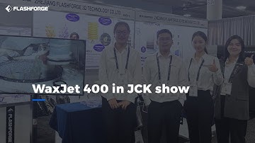 Flashforge WaxJet400: JCK Show in Las Vegas