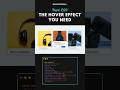 Frontend Devs, You Need This Hover Effect 😍