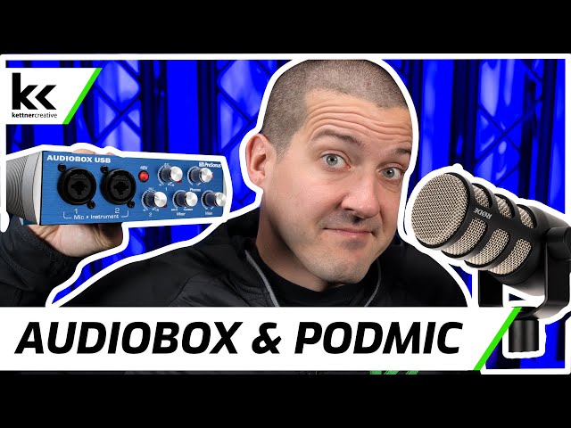 replika Lover Colonial Presonus Audiobox USB 96 & Rode PodMic | Setup & Demo - YouTube
